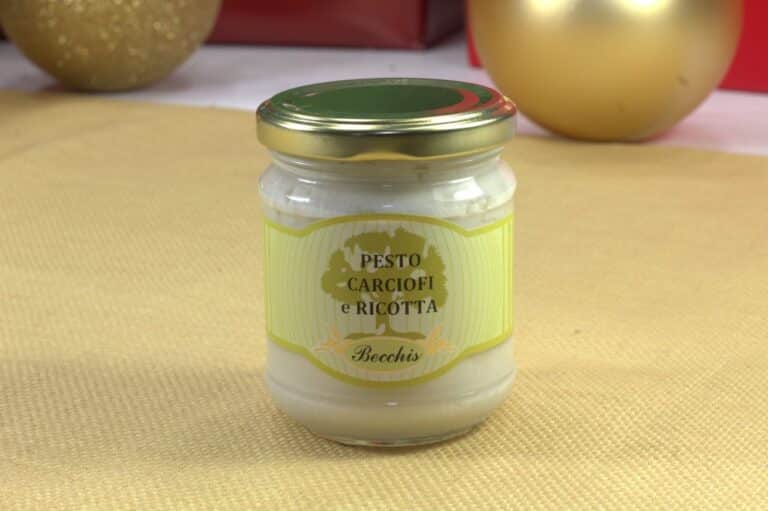 Pesto Carciofi e ricotta, condimento
