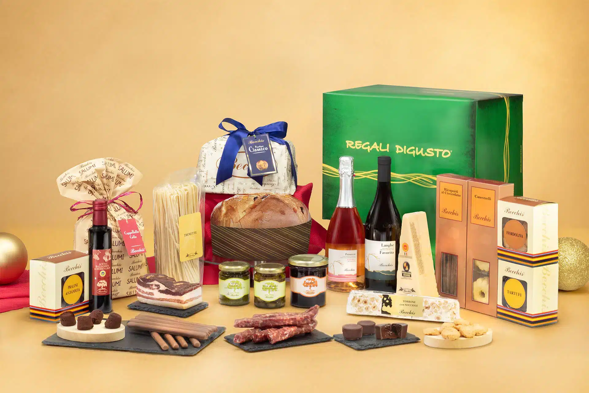 Cesti Natalizi con eccellenze piemontesi | Regali Digusto Cesti Natalizi con eccellenze piemontesi