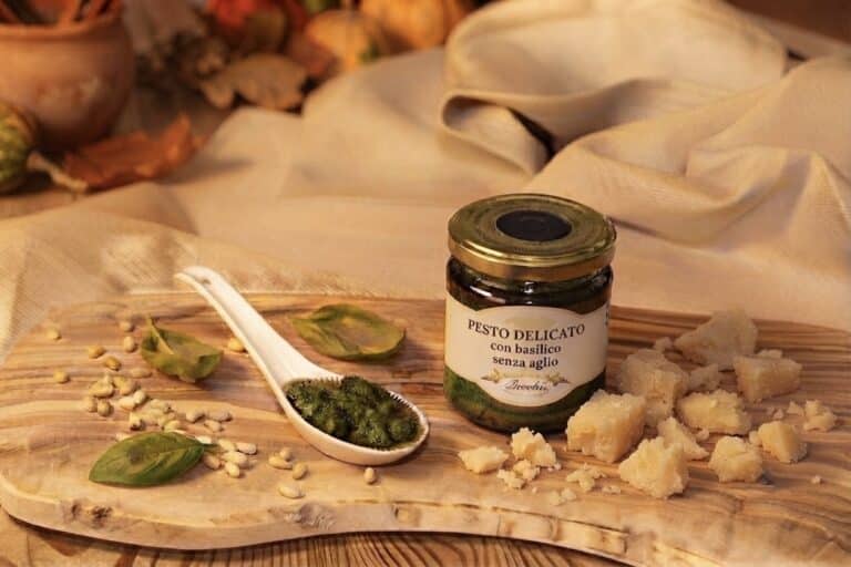 Pesto Delicato con basilico e senza aglio