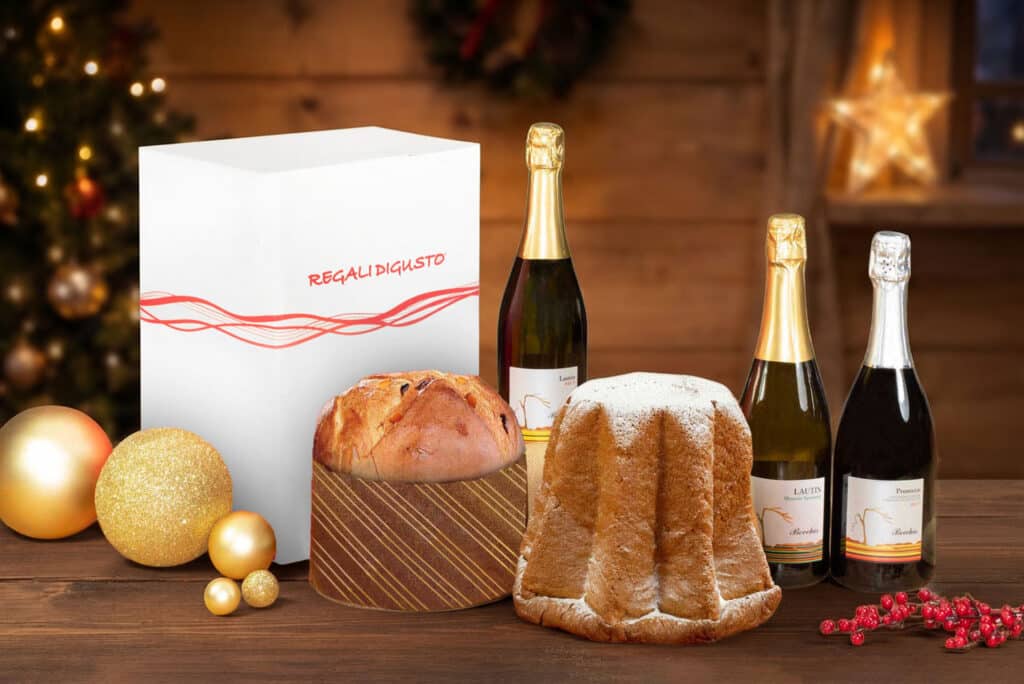Panettone e Bottiglia